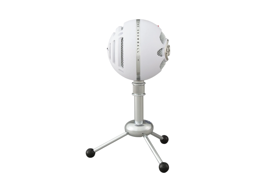 Logitech Blue Snowball USB Condenser Microphone (White) — Being Shipped