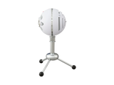 Logitech Blue Snowball USB Condenser Microphone (White) — Being Shipped