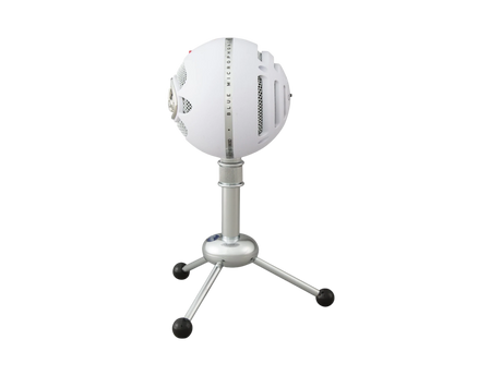 Logitech Blue Snowball USB Condenser Microphone (White) — Being Shipped