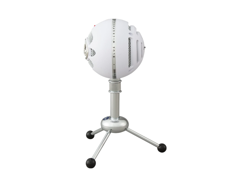 Logitech Blue Snowball USB Condenser Microphone (White) — Being Shipped