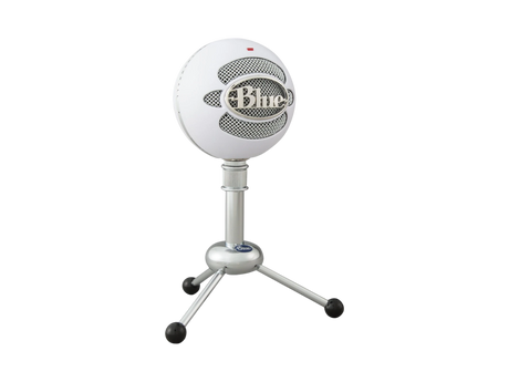 Logitech Blue Snowball USB Condenser Microphone (White) — Being Shipped