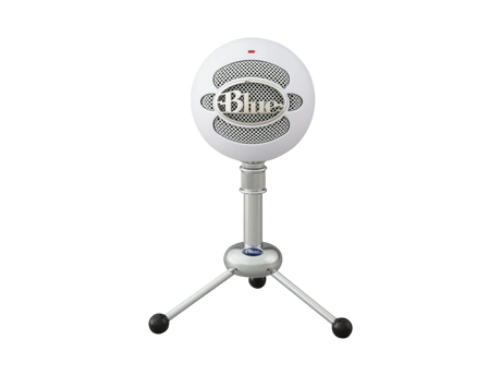 Logitech Blue Snowball USB Condenser Microphone (White) — Being Shipped