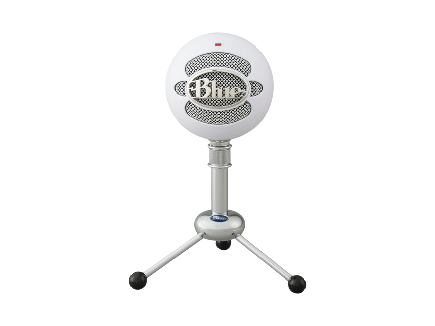 Logitech Blue Snowball USB Condenser Microphone (White) — Being Shipped