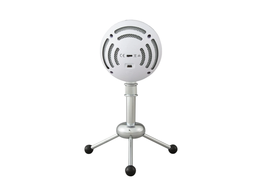 Logitech Blue Snowball USB Condenser Microphone (White) — Being Shipped