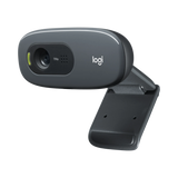 Logitech C270 HD Webcam (Black) — Being Shipped