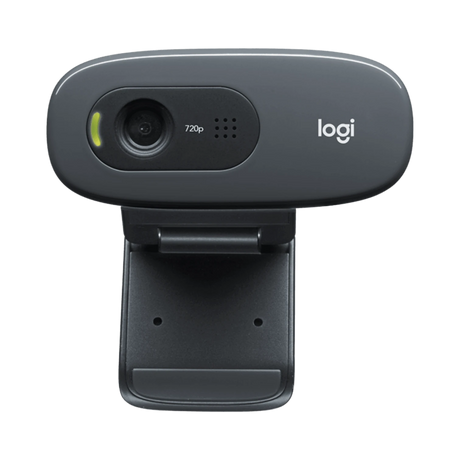 Logitech C270 HD Webcam (Black) — Being Shipped
