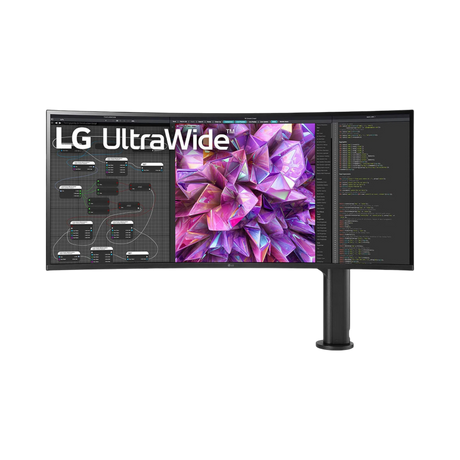 LG 38BQ88C-W 38" UltraWide QHD+ Curved Monitor with Ergo Stand — Being Shipped