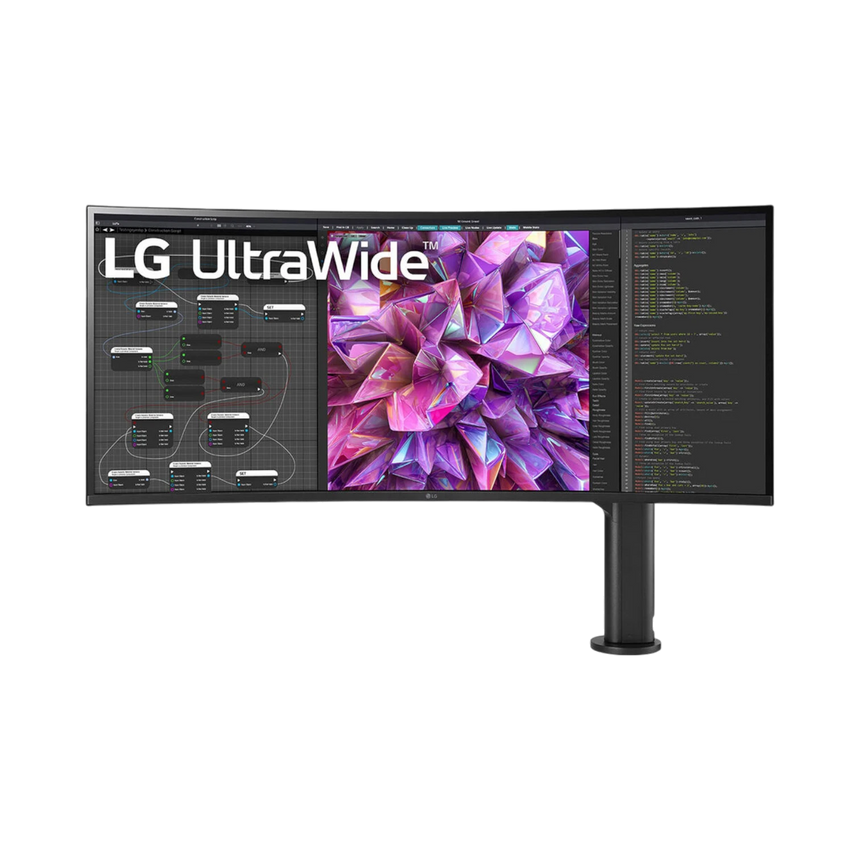 LG 38BQ88C-W 38" UltraWide QHD+ Curved Monitor with Ergo Stand — Being Shipped