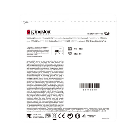 Kingston Canvas Select Plus 128GB UHS-I microSDXC Memory Card with SD Adapter — Being Shipped