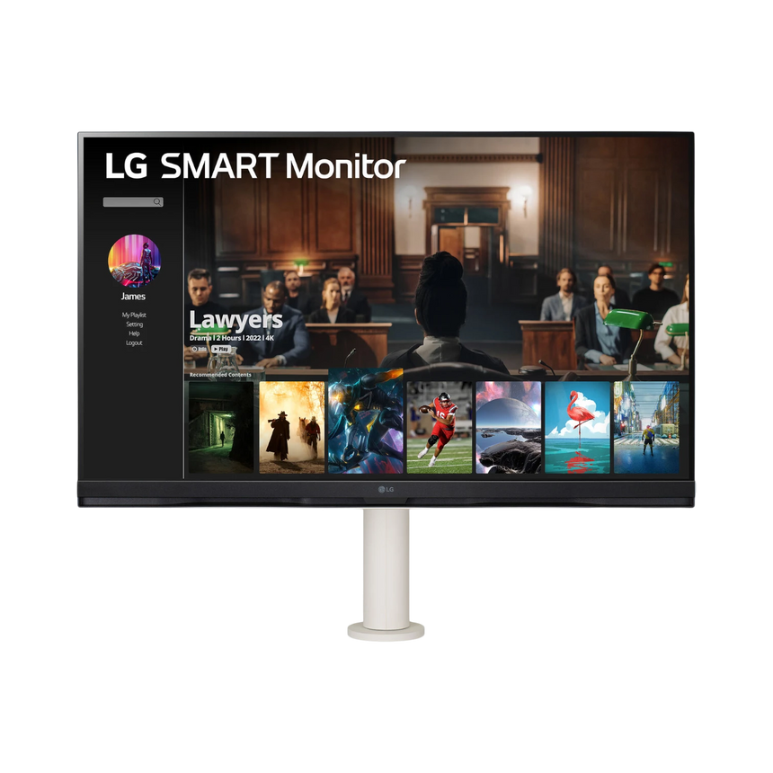 LG SQ780S-W 31.5" 4K Smart Monitor with webOS and Ergo Stand — Being Shipped