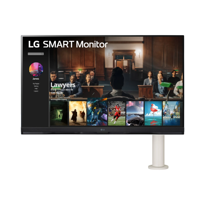 LG SQ780S-W 31.5" 4K Smart Monitor with webOS and Ergo Stand — Being Shipped