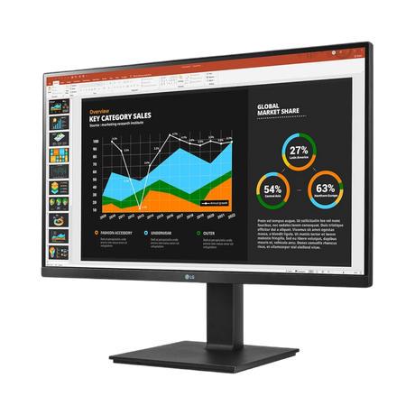 LG 27BQ75QC-B 27" QHD Monitor with Built-in Webcam and USB-C Connectivity — Being Shipped