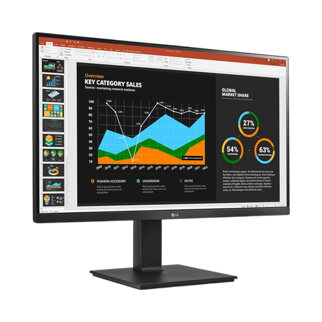 LG 27BQ75QC-B 27" QHD Monitor with Built-in Webcam and USB-C Connectivity — Being Shipped
