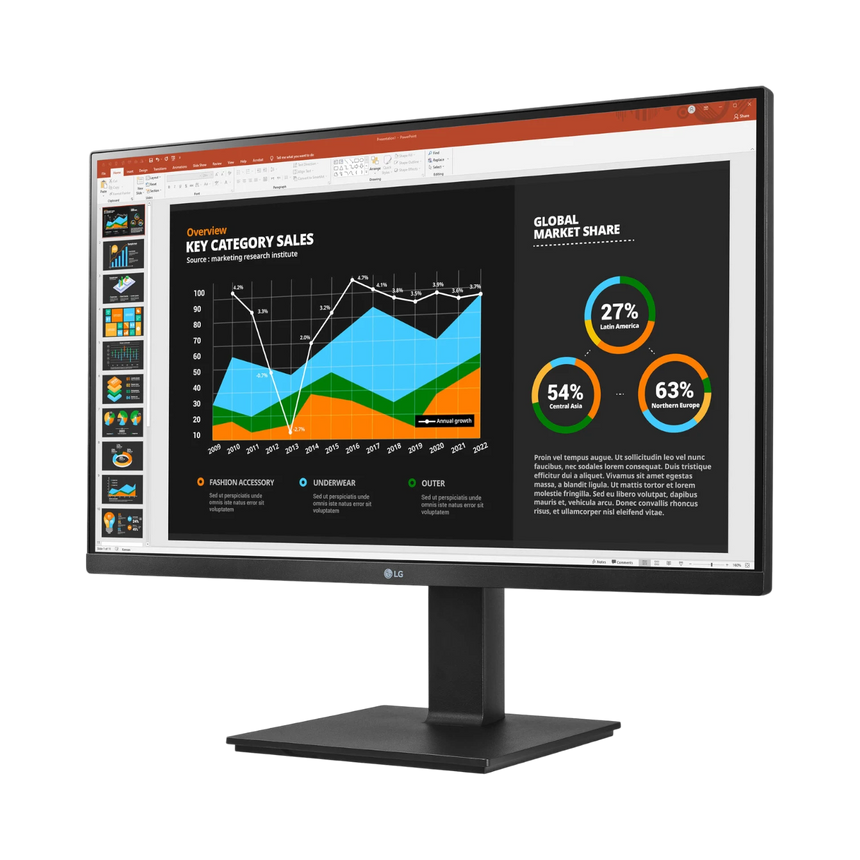 LG 27BQ75QB-B 27" QHD IPS Monitor with HDR10 USB-C Built-In Speakers — Being Shipped