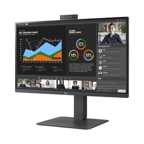 LG 27BR750C-C 27" Full HD IPS Monitor with Built-in Webcam & USB-C — Being Shipped
