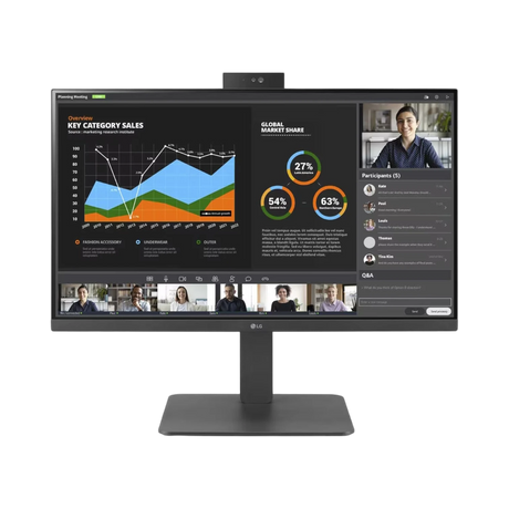 LG 27BR750C-C 27" Full HD IPS Monitor with Built-in Webcam & USB-C — Being Shipped