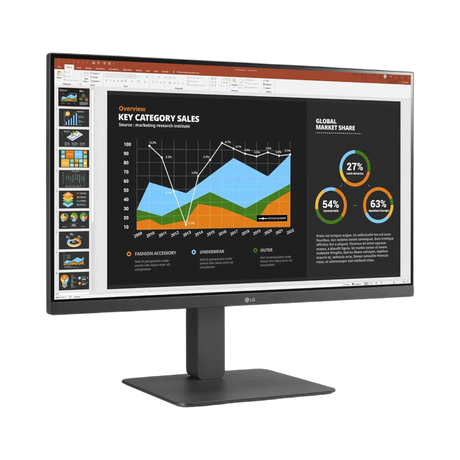 LG 27BR650B-C 27" IPS Full HD Monitor with USB-C & Built-in Speakers — Being Shipped