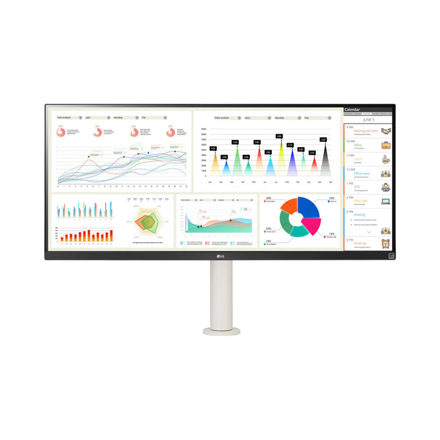 LG 34BQ680-W UltraWide Ergo 34" 100 Hz HDR Monitor — Being Shipped