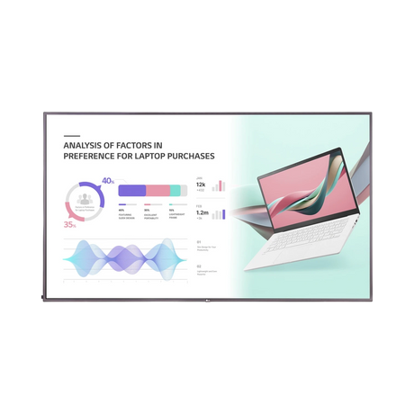 LG UH5J Series 75" 4K Smart LED Commercial Display — Being Shipped