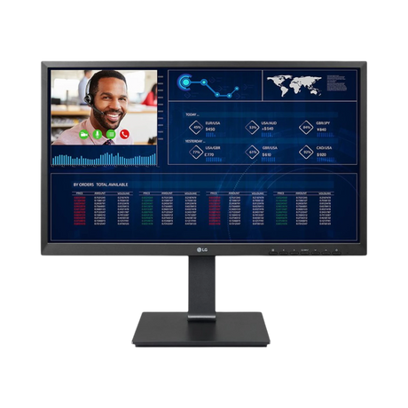 LG 24CQ650N-6N 24" Full HD All-in-One Thin Client with Pop-up Webcam — Being Shipped