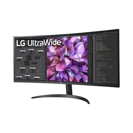 LG 34BQ60QC-B 34" UltraWide QHD Curved IPS Monitor with HDR10 — Being Shipped