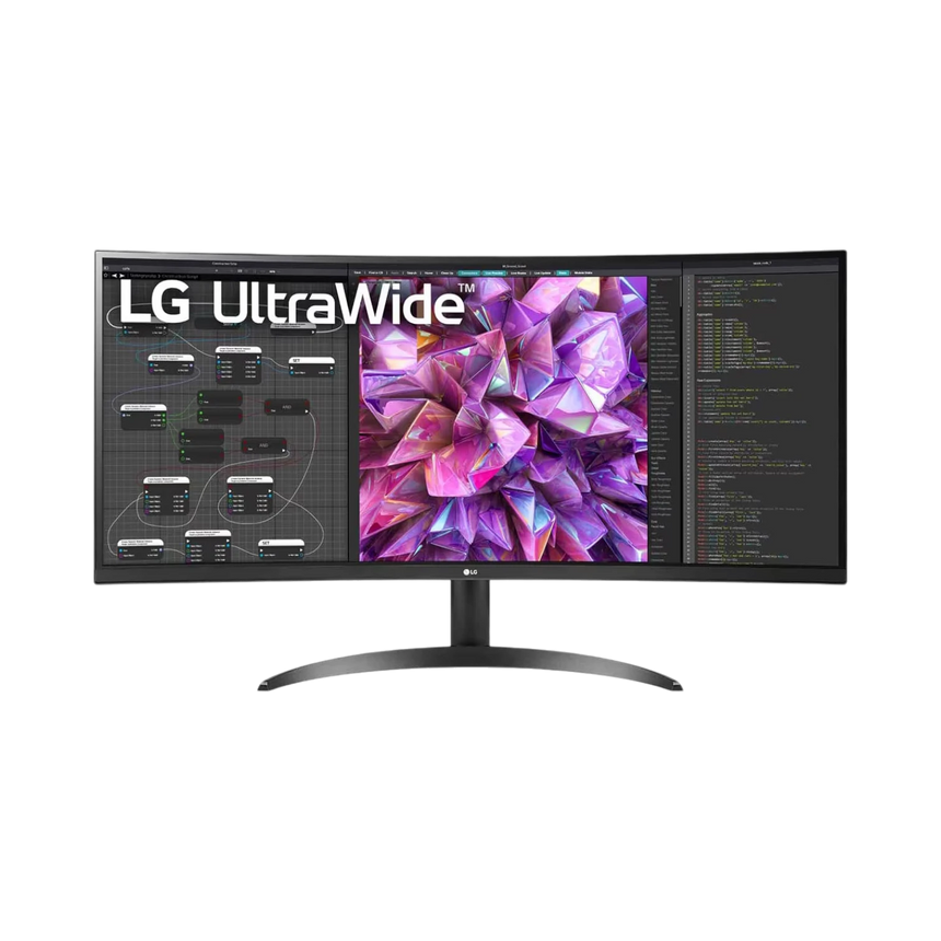 LG 34BQ60QC-B 34" UltraWide QHD Curved IPS Monitor with HDR10 — Being Shipped