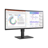 LG 34BQ77QC-B 34" WQHD UltraWide Curved Monitor with Webcam — Being Shipped