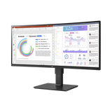 LG 34BQ77QC-B 34" WQHD UltraWide Curved Monitor with Webcam — Being Shipped