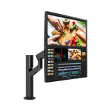 LG DualUp 28BQ750-C 27.6" HDR Monitor with Ergo Stand — Being Shipped
