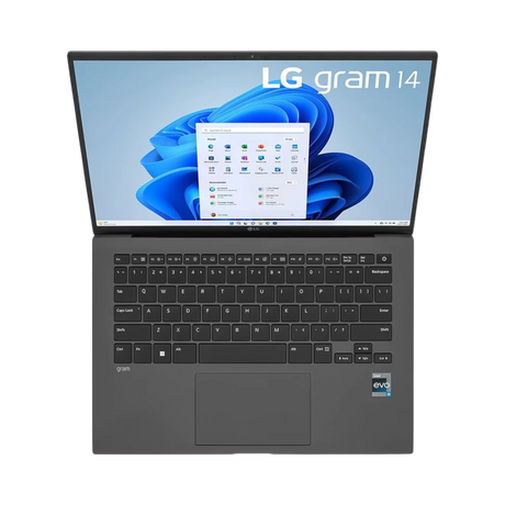 LG Gram 14" Laptop, Intel Core i5-1340P, 16GB RAM, 256GB SSD (Charcoal Gray) — Being Shipped