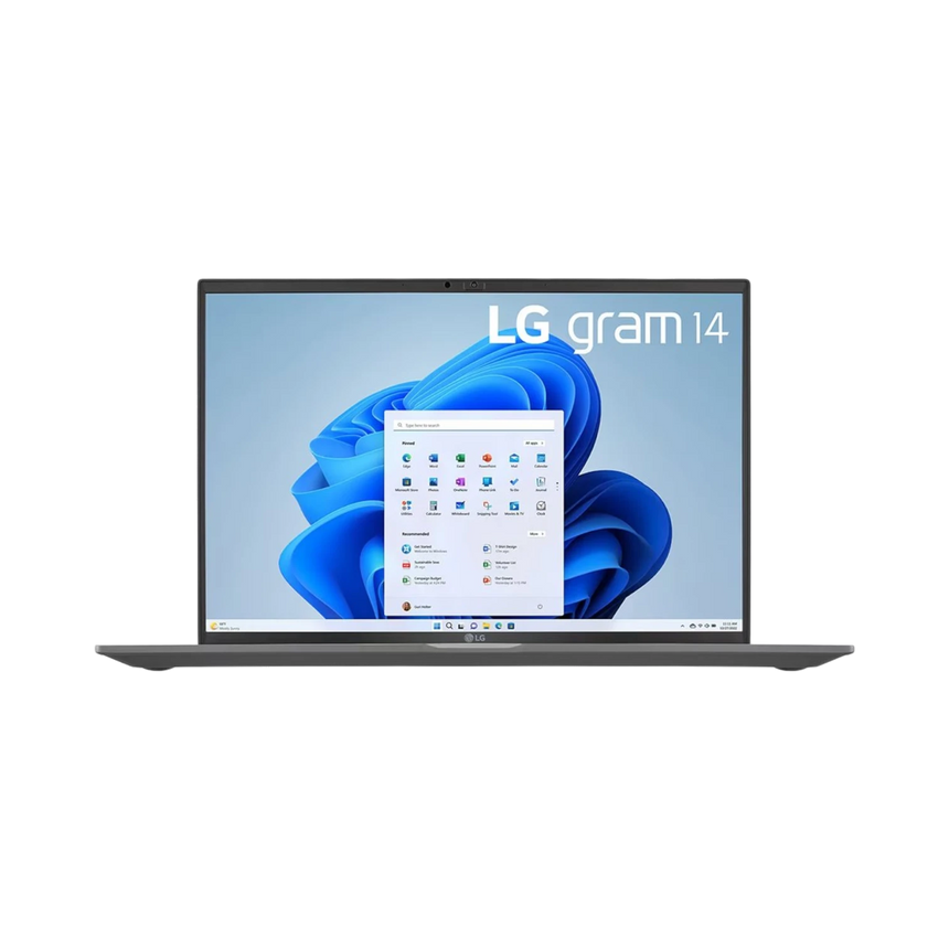 LG Gram 14" Laptop, Intel Core i5-1340P, 16GB RAM, 256GB SSD (Charcoal Gray) — Being Shipped