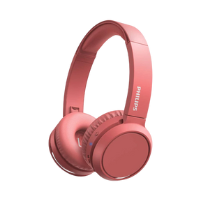 Philips BASS Boost On-Ear Wireless Headphones (Red) — Being Shipped