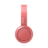 Philips BASS Boost On-Ear Wireless Headphones (Red) — Being Shipped