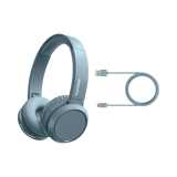 Philips TAH4205 Wireless On-Ear Headphones (Blue) — Being Shipped