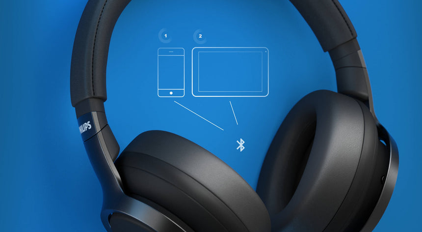 Philips Noise-Canceling Wireless Over-Ear Headphones (Black) — Being Shipped