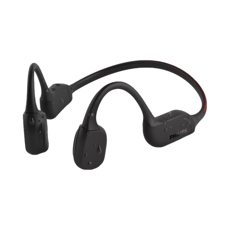 Philips TAA7607 Wireless Sport Bone-Conduction Neckband Headphones (Black) — Being Shipped