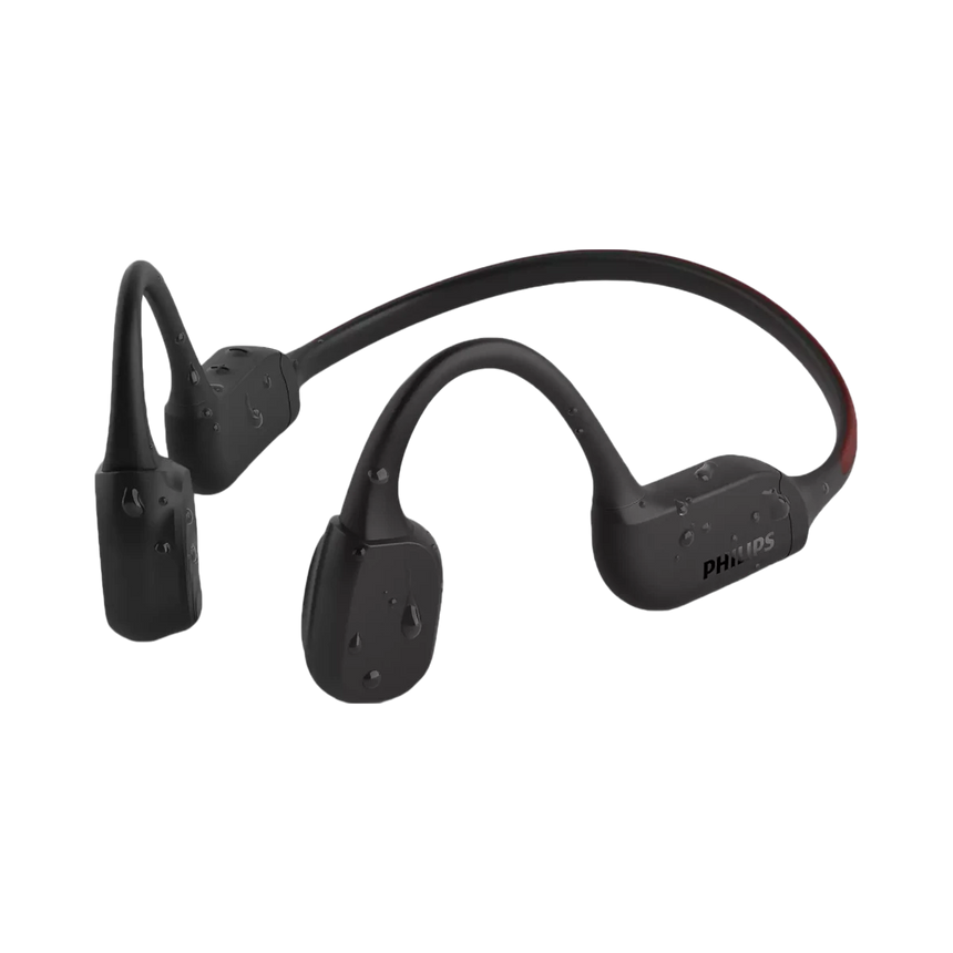 Philips TAA7607 Wireless Sport Bone-Conduction Neckband Headphones (Black) — Being Shipped