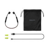 Philips TAA7607 Wireless Sport Bone-Conduction Neckband Headphones (Black) — Being Shipped
