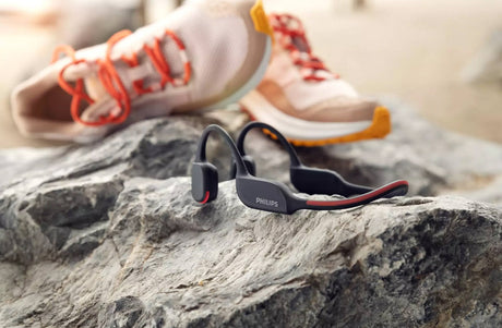 Philips TAA7607 Wireless Sport Bone-Conduction Neckband Headphones (Black) — Being Shipped