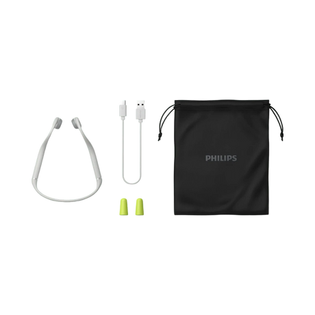 Philips Kids Open-Ear Bluetooth Bone Conduction Headphones (Gray) — Being Shipped