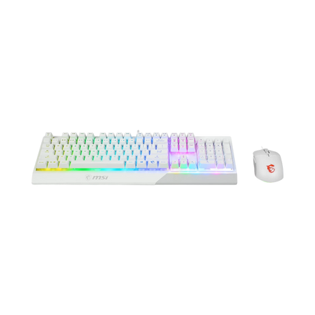 MSI Vigor GK30 Gaming Keyboard & Mouse Combo (White) — Being Shipped