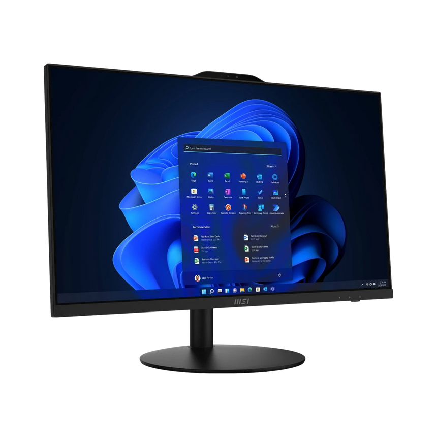 MSI 27" PRO AP272 12M All-in-One Desktop Computer Intel Core i5-12400, 8GB RAM, 250GB SSD — Being Shipped