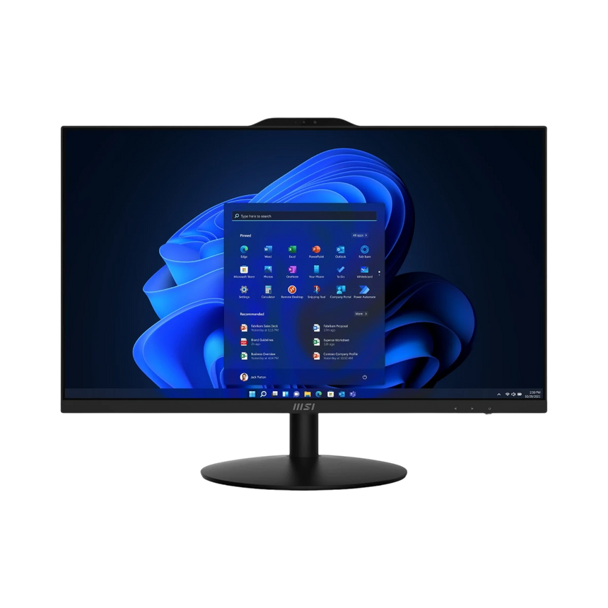 MSI 27" PRO AP272 12M All-in-One Desktop Computer Intel Core i5-12400, 8GB RAM, 250GB SSD — Being Shipped