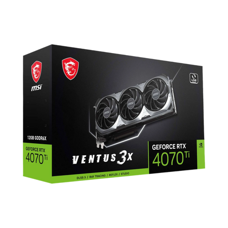 MSI GeForce RTX 4070 Ti VENTUS 3X 12G Graphics Card — Being Shipped