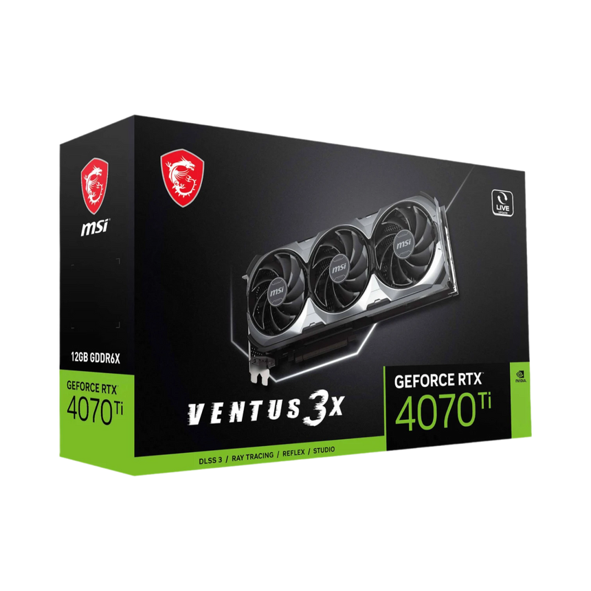 MSI GeForce RTX 4070 Ti VENTUS 3X 12G Graphics Card — Being Shipped