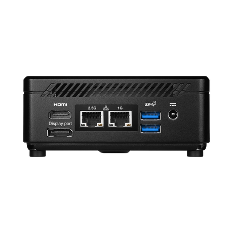 MSI Cubi 5 Mini Desktop Computer Intel Core i5-1235U, Intel Iris Xe Graphics (Black) — Being Shipped