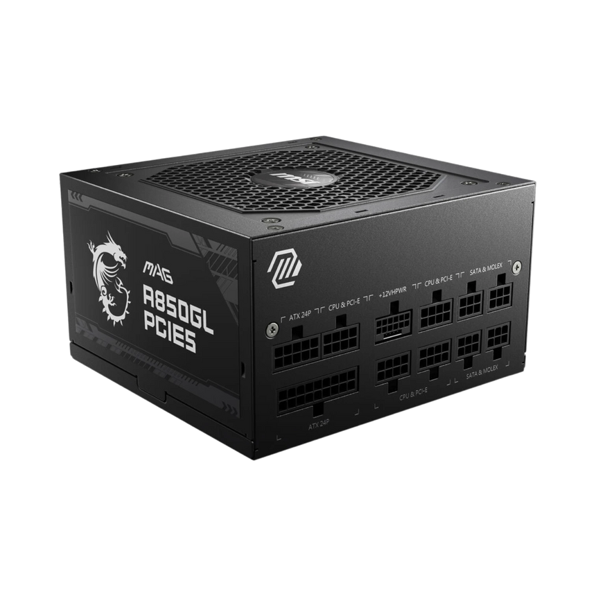 MSI MAG A850GL PCIE5 850W 80 Plus Modular Power Supply — Being Shipped