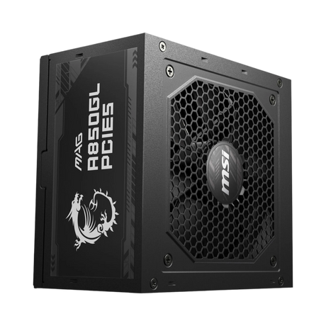 MSI MAG A850GL PCIE5 850W 80 Plus Modular Power Supply — Being Shipped