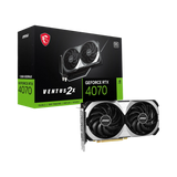 MSI GeForce RTX 4070 VENTUS 2X OC Graphics Card — Being Shipped