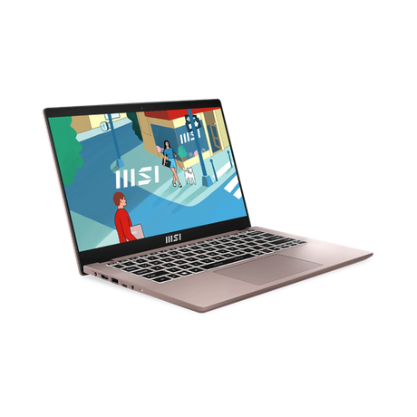 MSI 14" Modern 14 C13M Laptop, Intel Core i5-1335U, 16GB RAM, 512GB SSD (Beige Rose) — Being Shipped